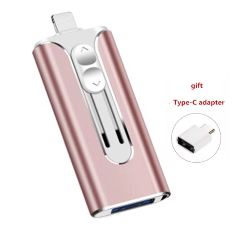 NEW Usb Flash Drive 256GB Micro USB Stick 64GB Pendrive High Speed for Iphone11/12/13/14 Memory Stick 512GB 1TB 2TB Pen Drive