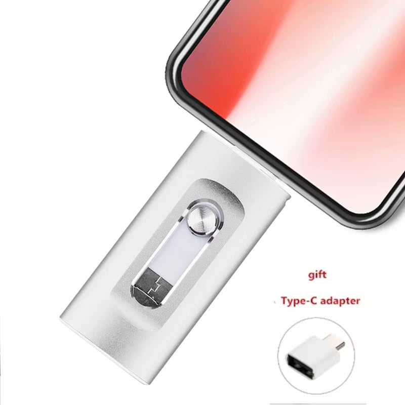 NEW Usb Flash Drive 256GB Micro USB Stick 64GB Pendrive High Speed for Iphone11/12/13/14 Memory Stick 512GB 1TB 2TB Pen Drive