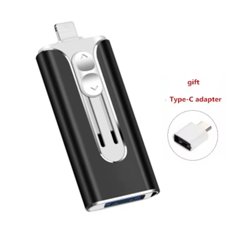 NEW Usb Flash Drive 256GB Micro USB Stick 64GB Pendrive High Speed for Iphone11/12/13/14 Memory Stick 512GB 1TB 2TB Pen Drive