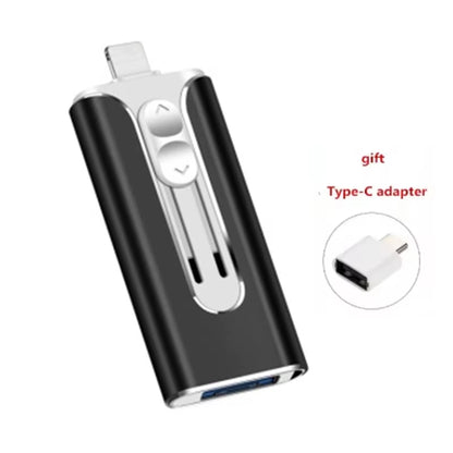 NEW Usb Flash Drive 256GB Micro USB Stick 64GB Pendrive High Speed for Iphone11/12/13/14 Memory Stick 512GB 1TB 2TB Pen Drive