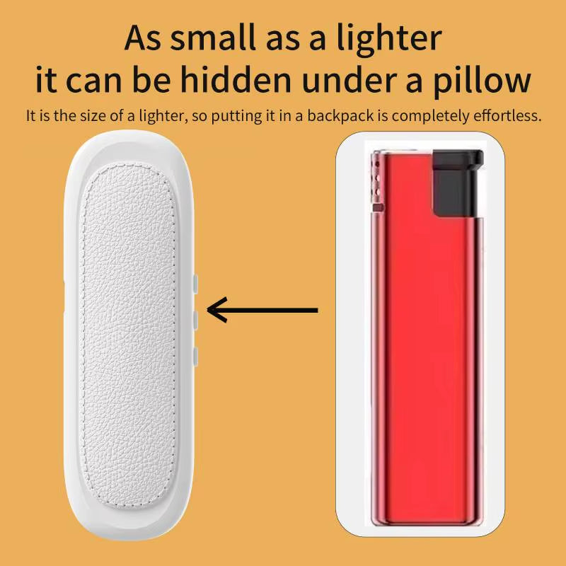 Under Pillow Bone Conduction Speaker Multifunction Stereo Deep Bass Bluetooth 5.3 Mini Speaker for Sleeping