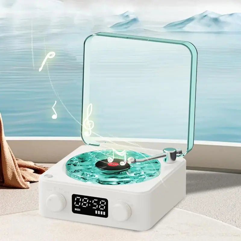 Multifunctional Wireless and White Noise Speaker with USB Port & AUX Input - Adjustable Ambient Light Modes - Perfect Halloween Gift!