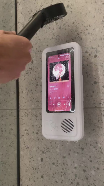 All-in-One Waterproof Bluetooth Speaker with 360° Touch Screen